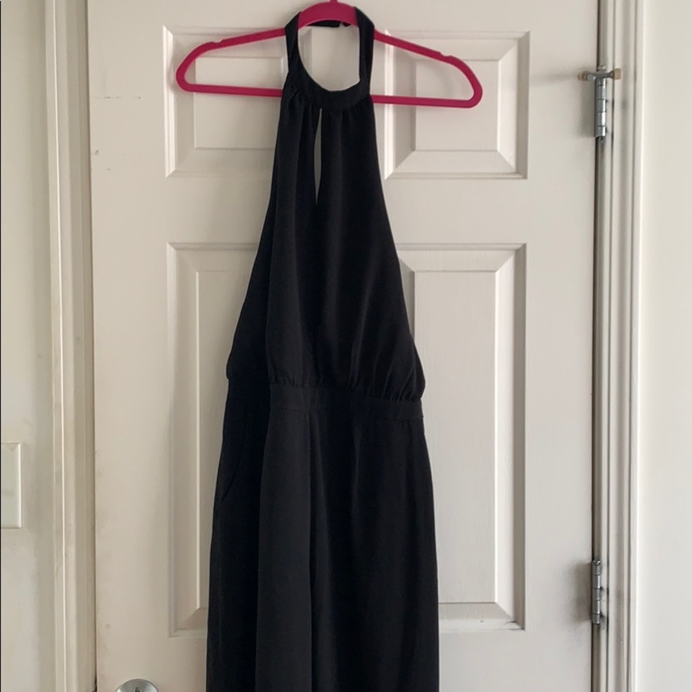 Black Halter Jumpsuit
